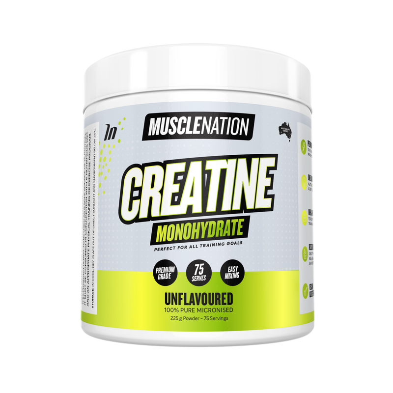 Muscle Nation - Creatine Monohydrate - 75 serves - Unflavoured (3 entries)